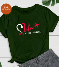 Load image into Gallery viewer, Love Live Travel Women Top

