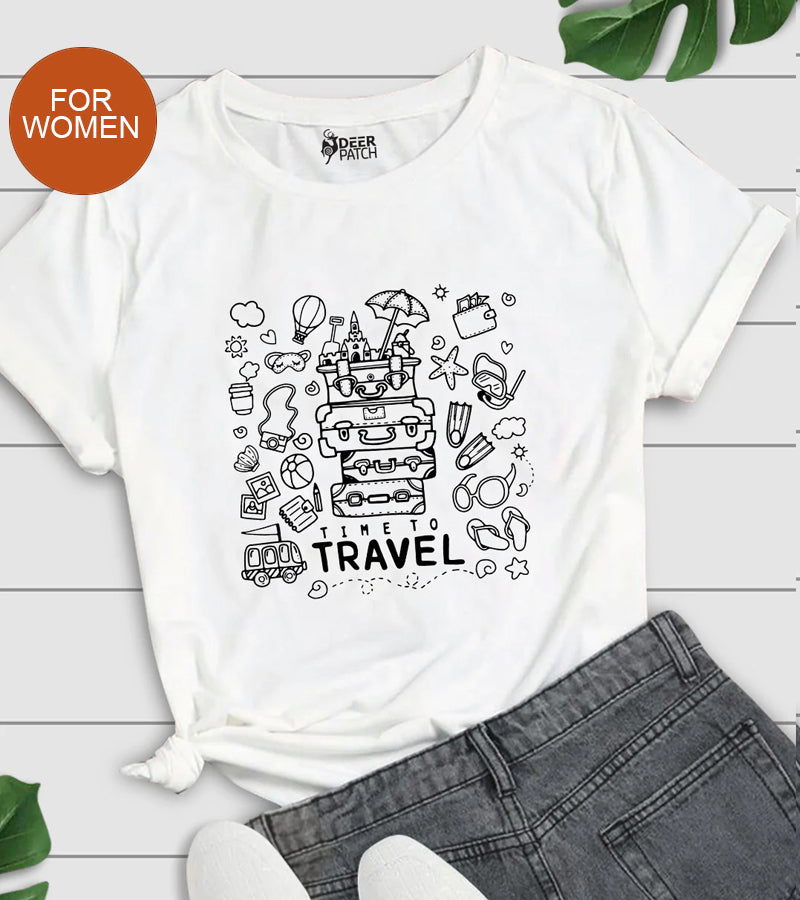 Time To Travel  Women Top