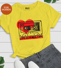 Load image into Gallery viewer, Life Is a Mix Tape Women Top

