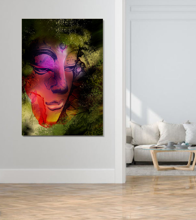 Buddhas Wall Canvas Painting