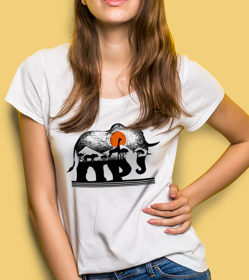 Elephant Women Top