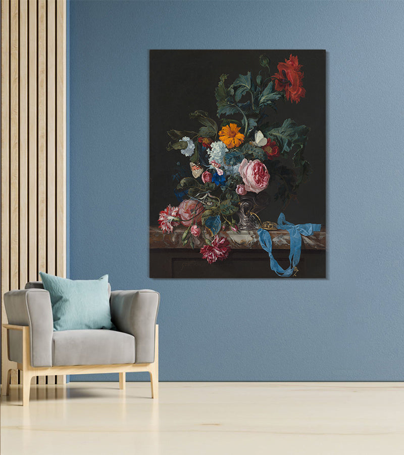 Flower Wall Canvas Painting