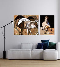 Load image into Gallery viewer, Horse Wall Canvas Painting
