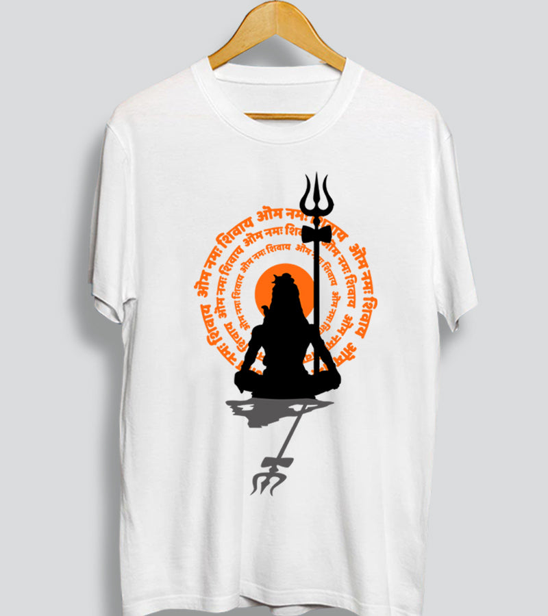 Om Namah Shivay Men T-shirts