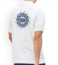 Load image into Gallery viewer, Netram Chakra White Polo T-shirt
