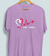 Load image into Gallery viewer, Love Live Travel Men T-shirts
