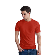 Load image into Gallery viewer, Pack of 3 - Plain  Navy Blue, Red,&amp; White  T-Shirt
