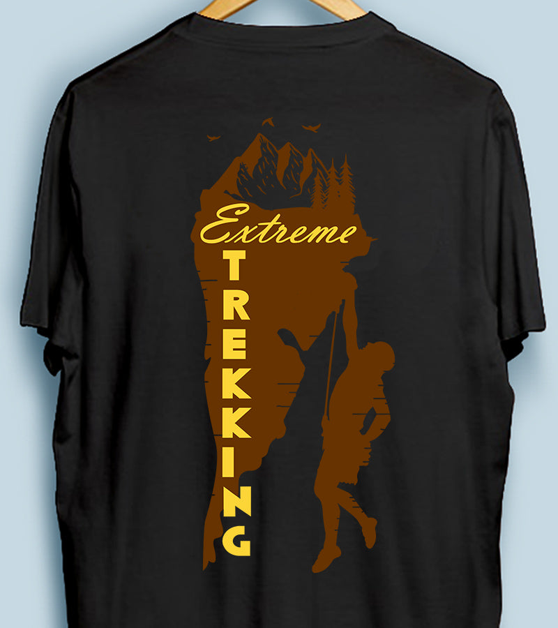 Extreme Trakking Back Side Men T-shirts