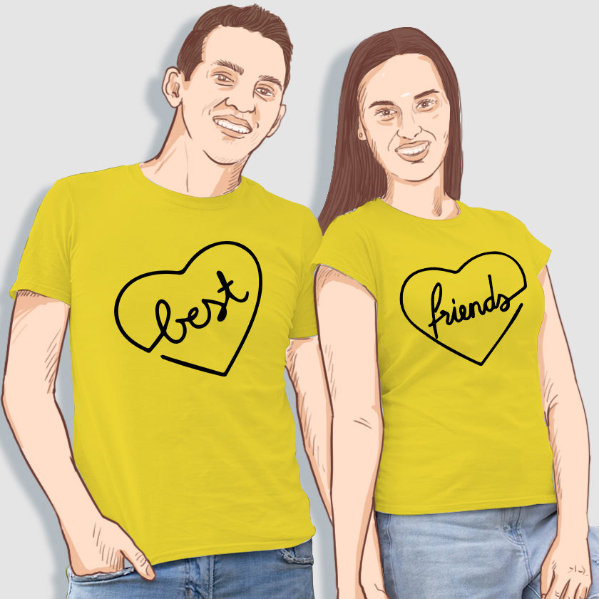 Best Friends Couple T-shirts