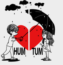 Load image into Gallery viewer, Hum Tum Couple T-shirts
