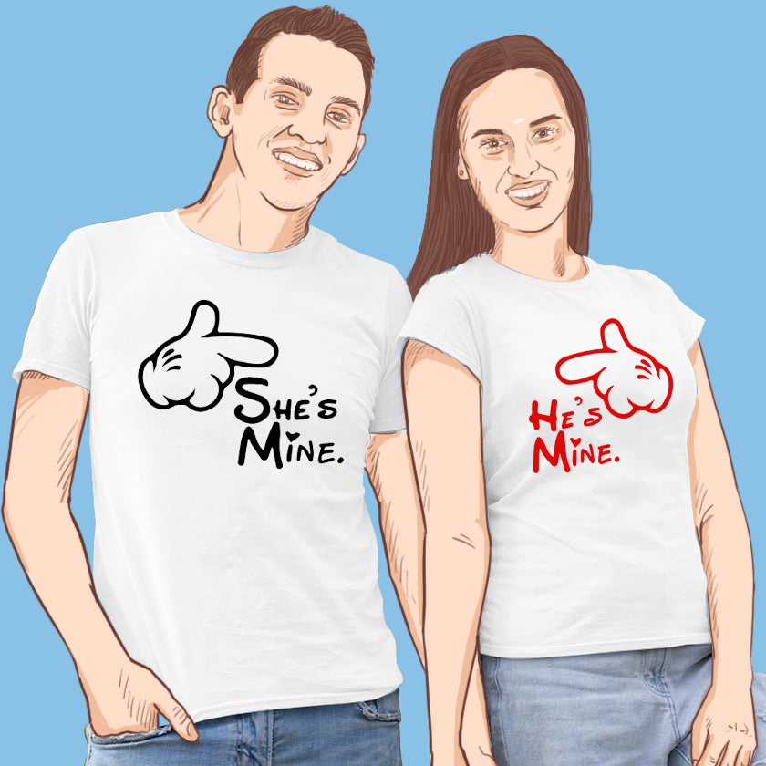 Mine Couple T-shirts