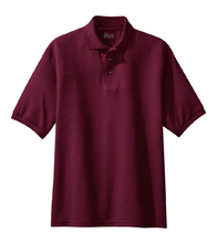 Load image into Gallery viewer, Plain Maroon Polo Men T-shirt
