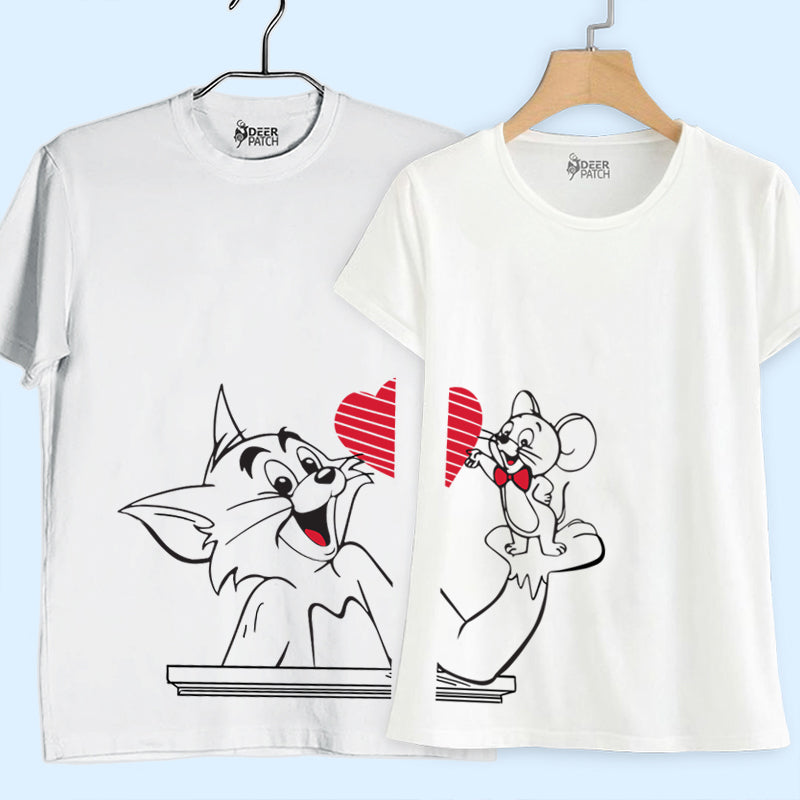 Tom & Jerry Couple T-shirts